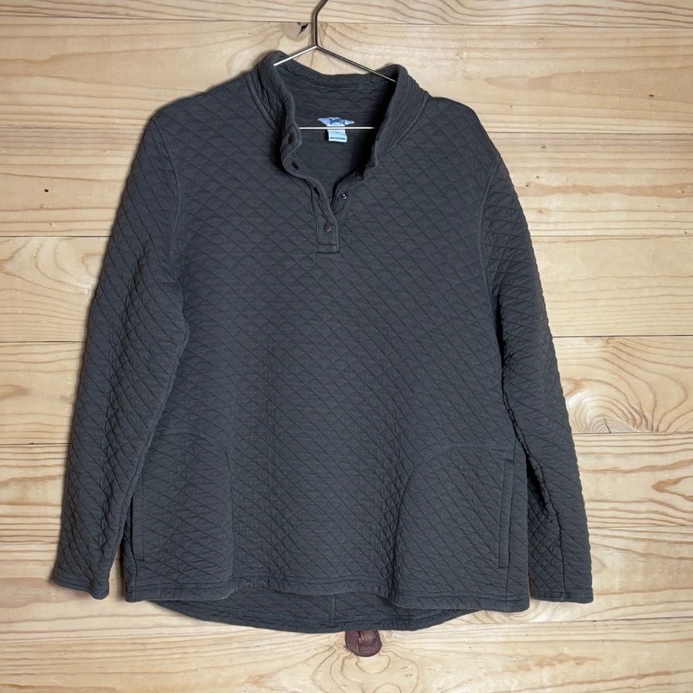 Duluth Quilted Pullover sweatshirt‎